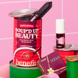 Benefit Soup’d Up Beauty Bronzer, Lip & Cheek Tint, & Mascara Trio